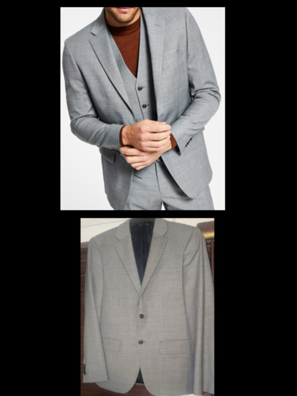 NWT Tommy Hilfiger Modern Fit Flex Suit Jacket Mens size 36S
